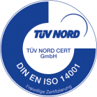ISO 14001 Zertfikat