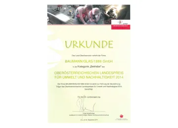 Nachhaltigkeitspreis des Landes OÖ 2014