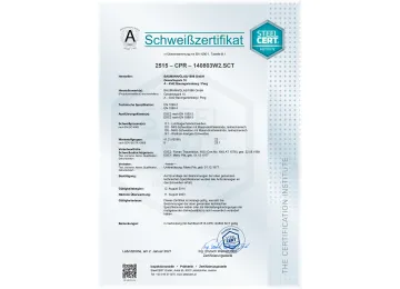 ISO3834 Schweißqualität