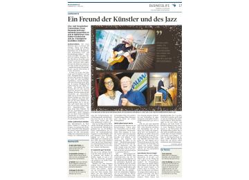 Ein Freund der Künstler und des Jazz - Wirtschaftsblatt Juni 2016