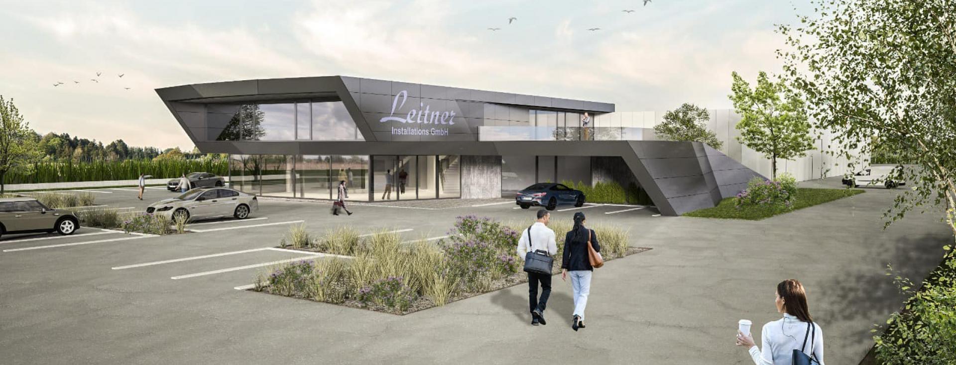 Neuer Firmenstandort von Leitner Installations GmbH