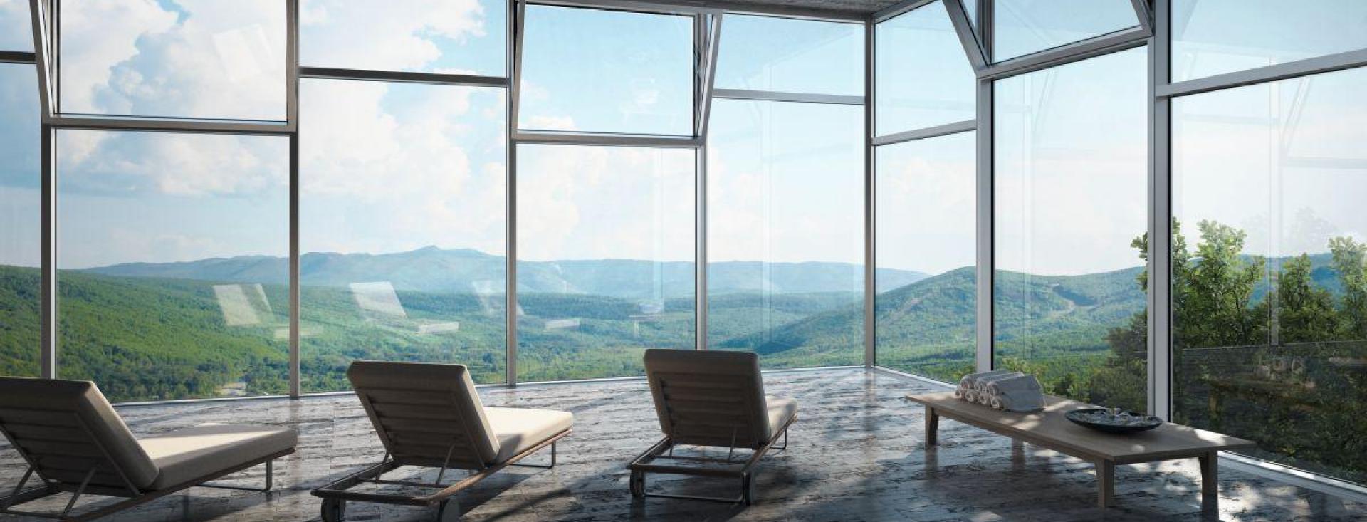 BAUMANN GLAS moderne Fensterfassaden und Lichtbänder BAUMANN GLAS Fensterfassade