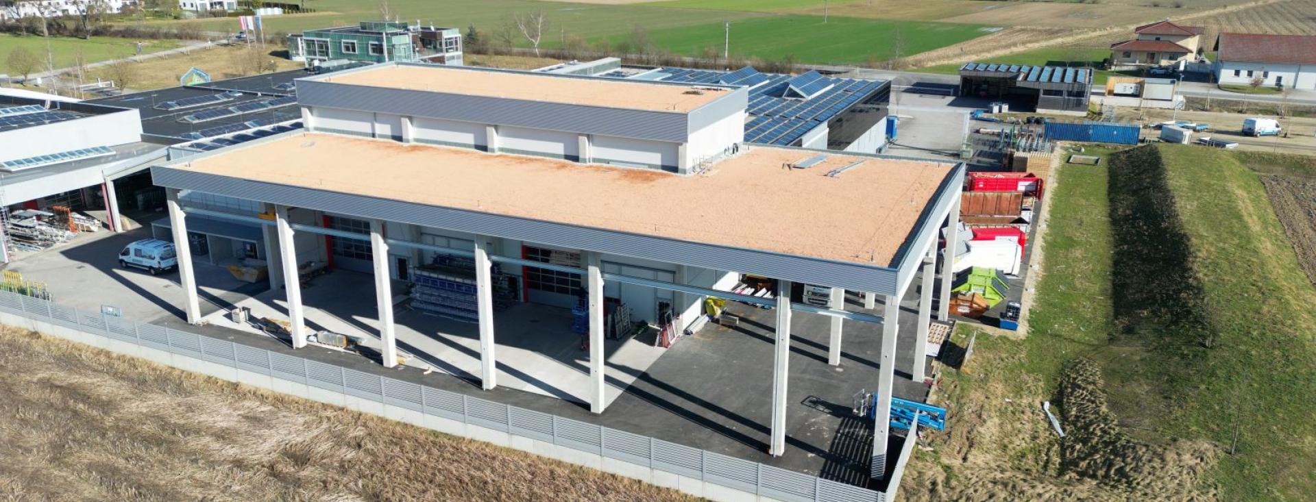 Langgutlager und Logistikbereich Baumann GLAS BAUMANN GLAS Langgutlager und Logistikbereich