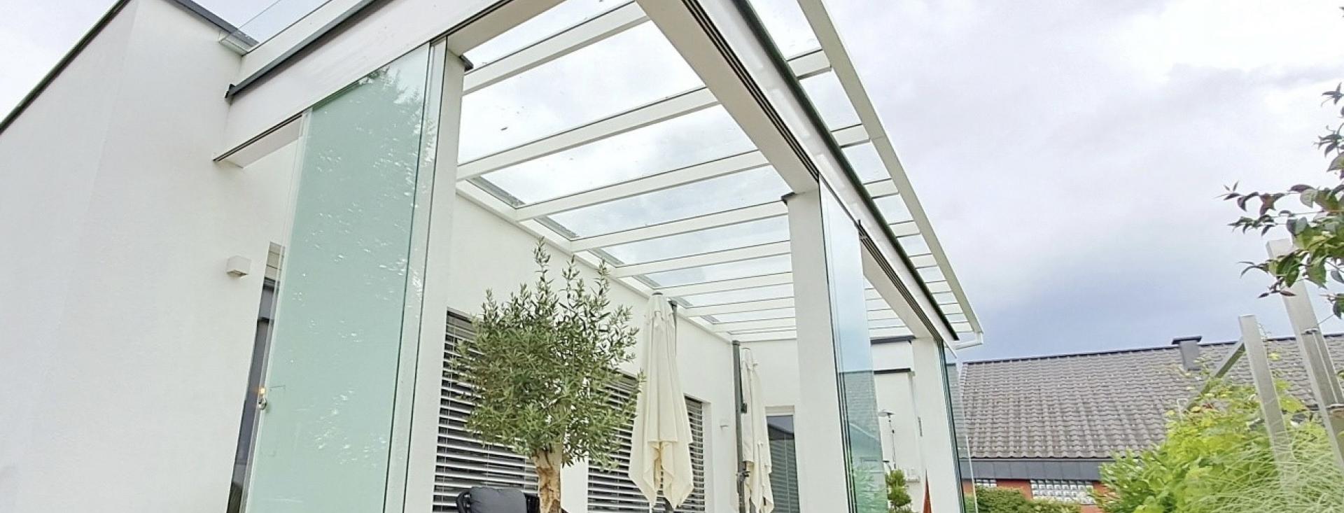 Baumann Glas Terrassendach BAUMANN Glas Terrassenüberdachung