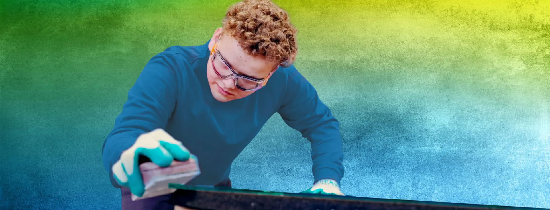 Headerbild Lehrberuf Glasbautechniker:in