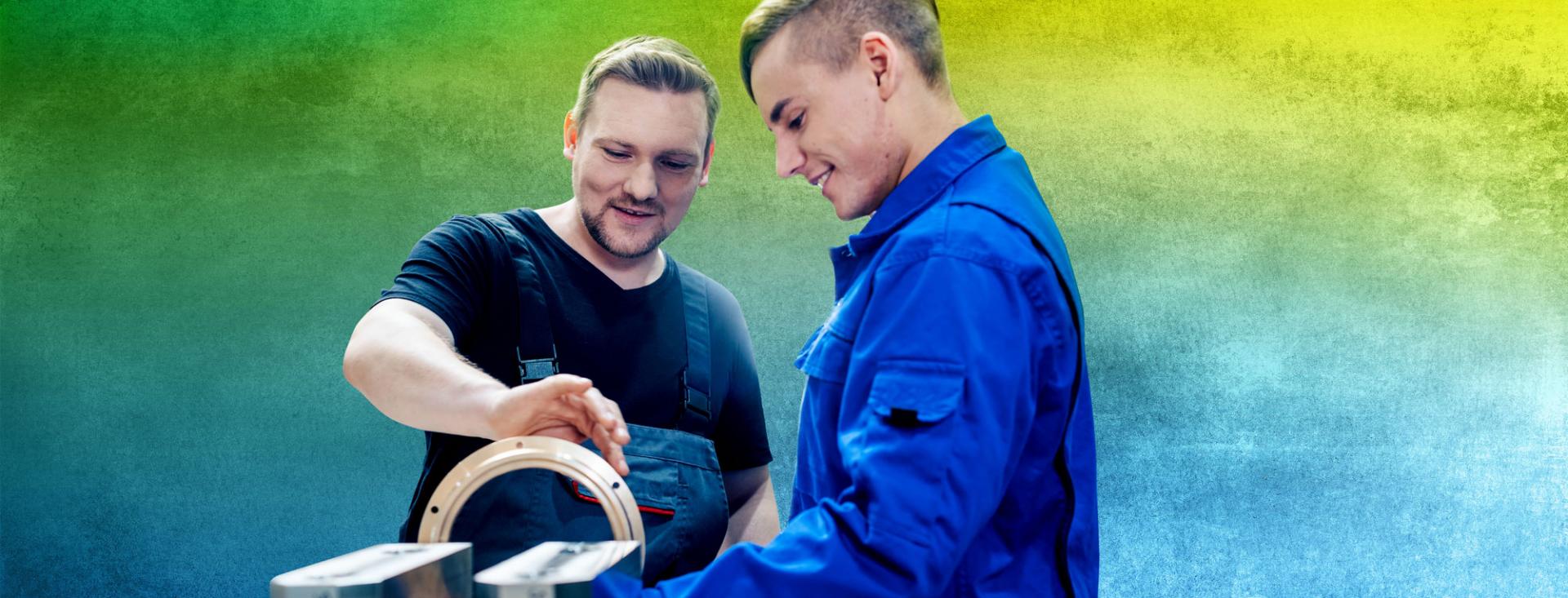 Lehrberuf Metalltechniker:in Headerbild Lehrberuf Metalltechniker:in