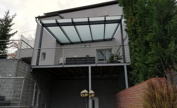 BAUMANN GLAS Dachverglasung schräg