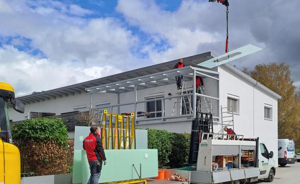  Terrassenüberdachung Privathaus