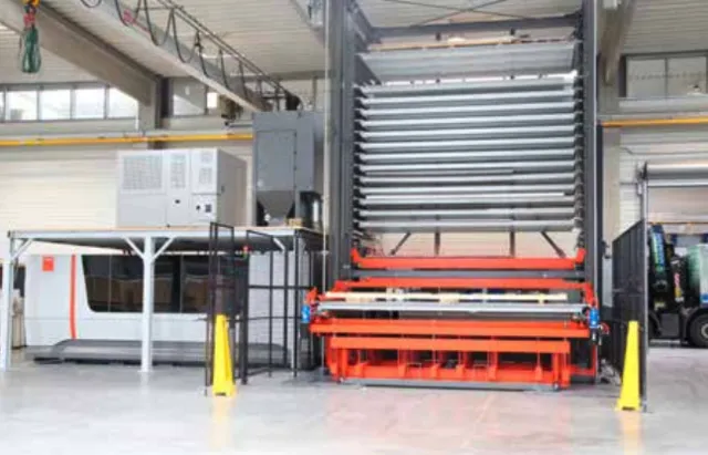 Lasercenter von vorne