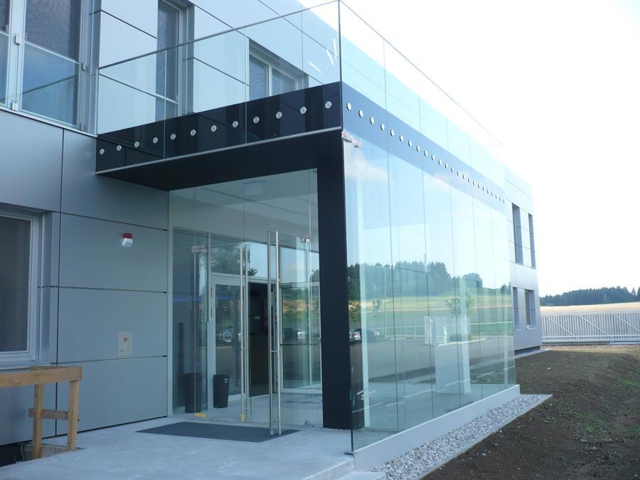 Glas Eingang
