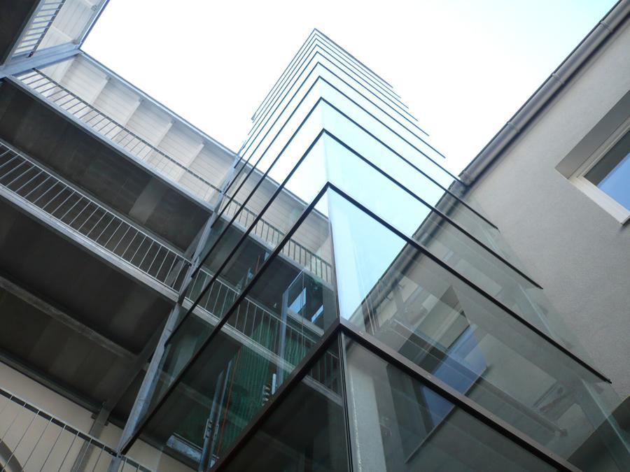 Liftverglasung