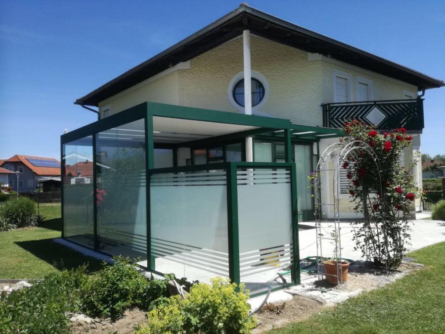 BAUMANN/GLAS Lamellendach Bscheid