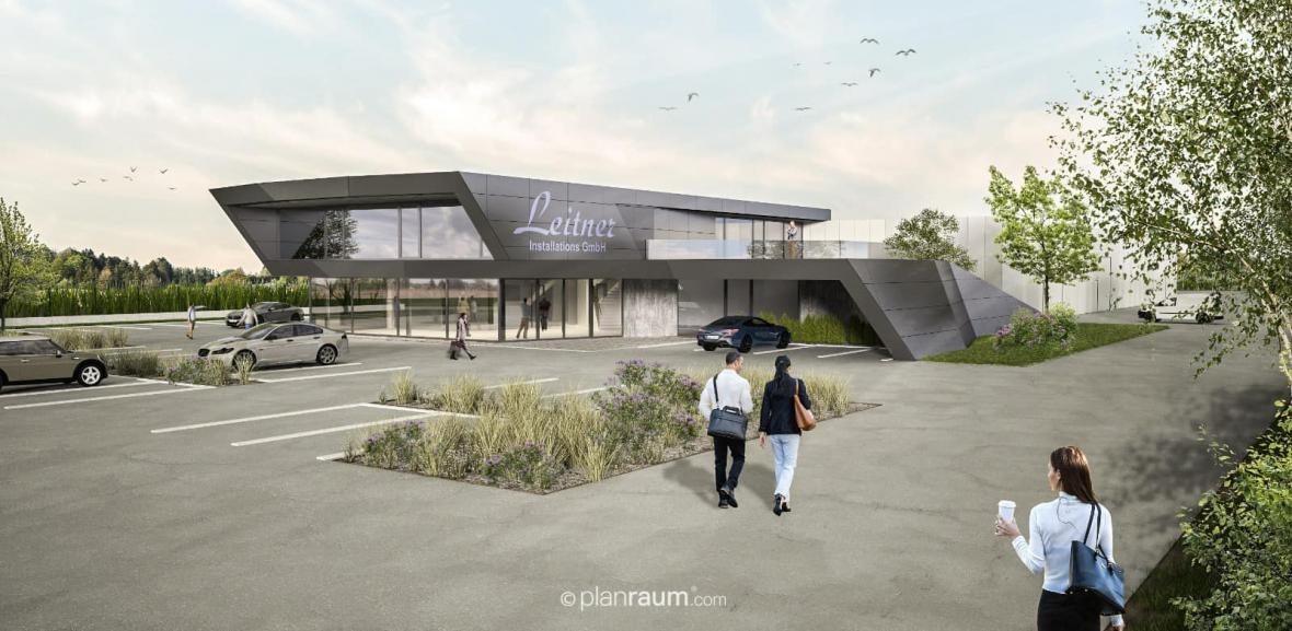 Neuer Firmenstandort von Leitner Installations GmbH
