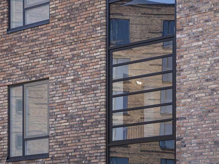 BAUMANN GLAS Lamellenfenster Fassade BAUMANN GLAS Lamellenfenster