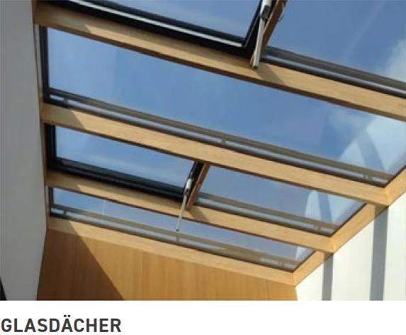 Glasdächer